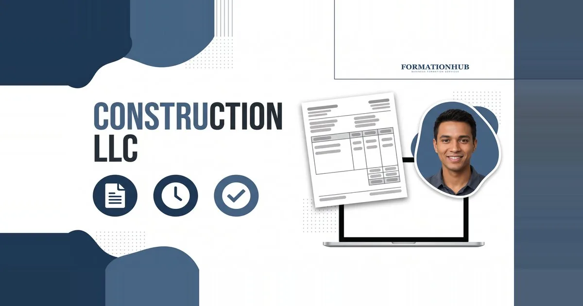Construction LLC explained - business formation documents