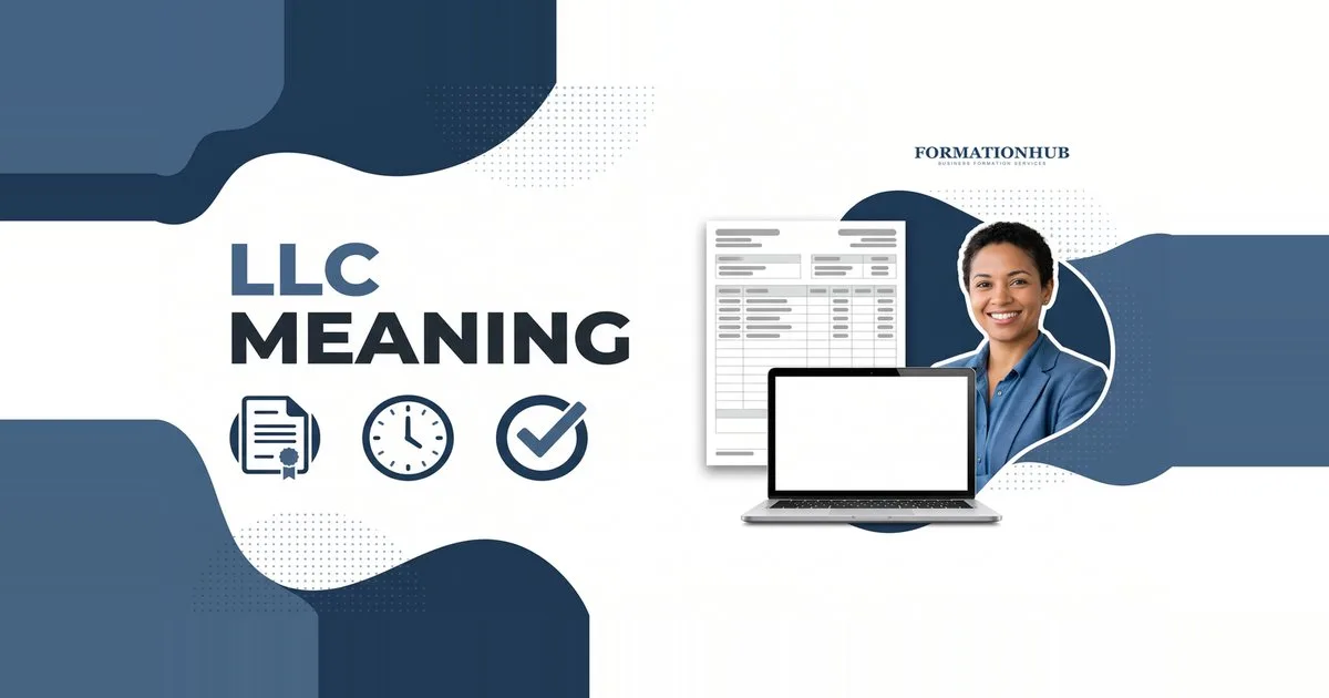 LLC meaning explained - business formation documents