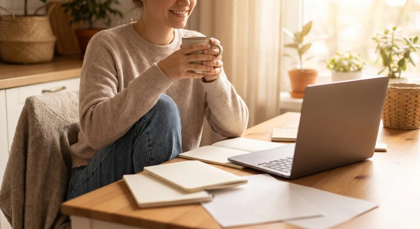 Business owner reviewing what articles of incorporation require at home