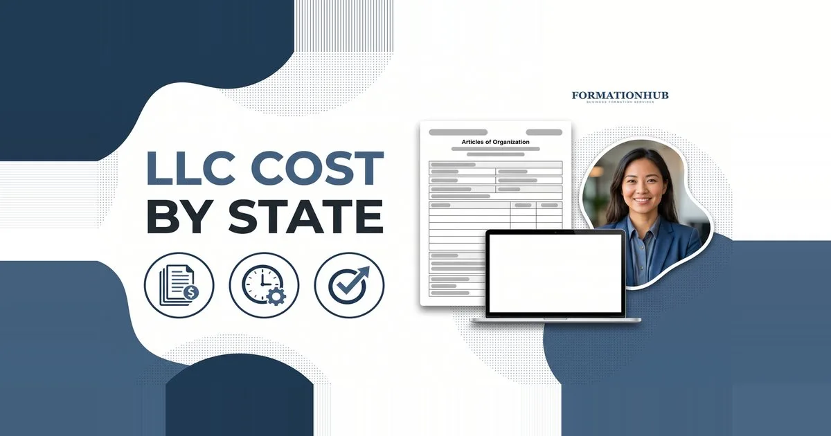 LLC cost by state explained - business formation documents