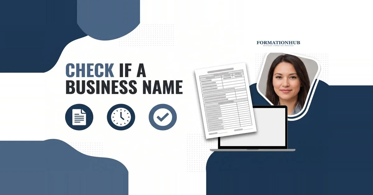 How to check business name availability explained - business formation documents