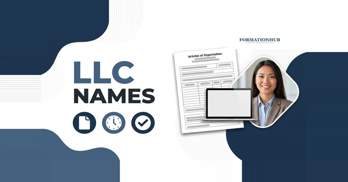 LLC names explained - business formation documents