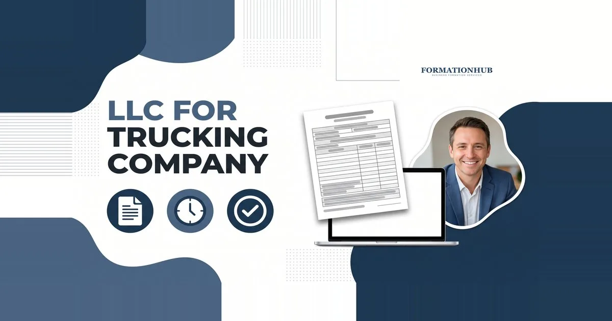 LLC for trucking company explained - business formation documents