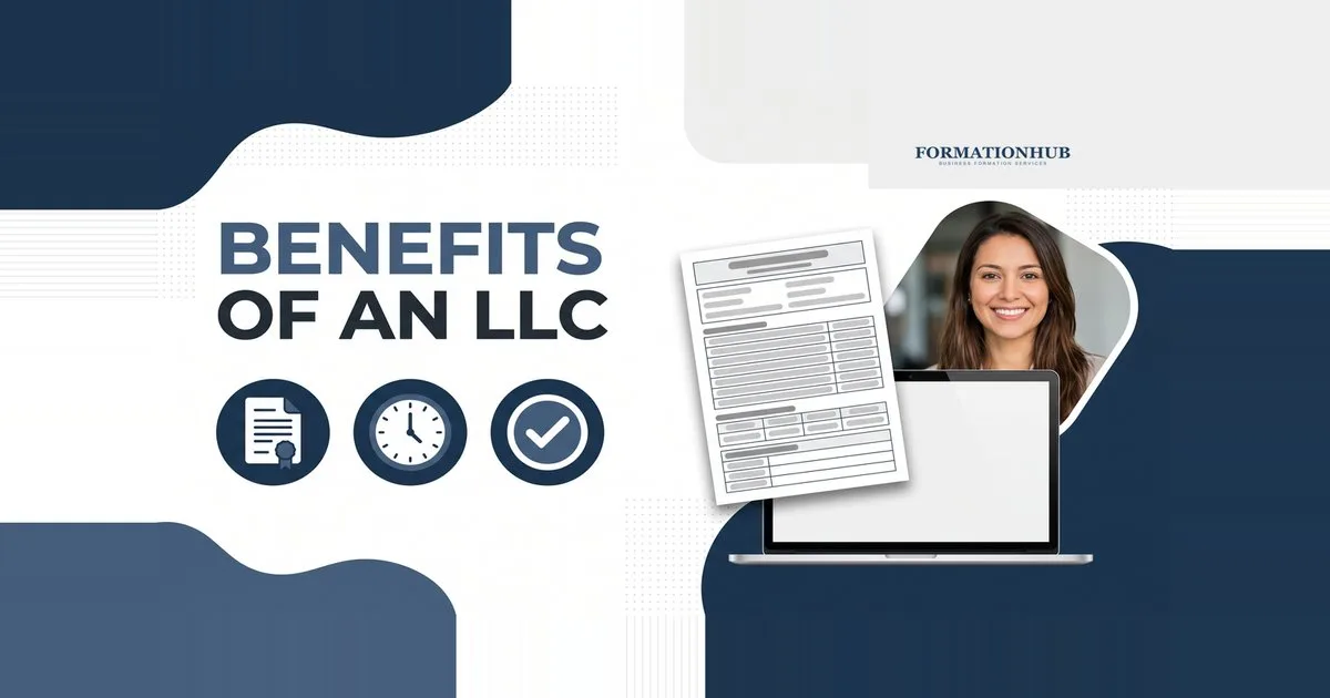 Benefits of an LLC explained - business formation documents
