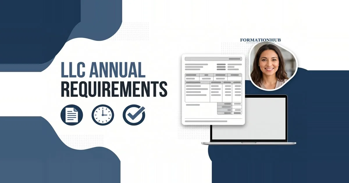 LLC annual requirements explained - business formation documents