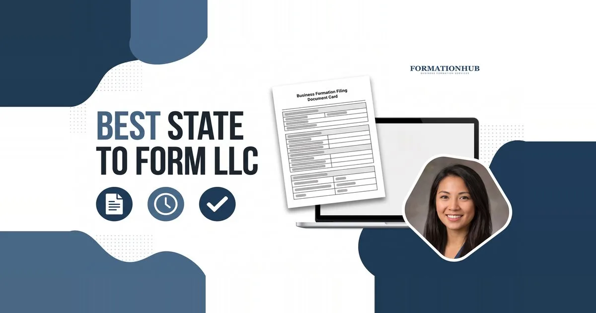 Best state to form an LLC explained - business formation documents